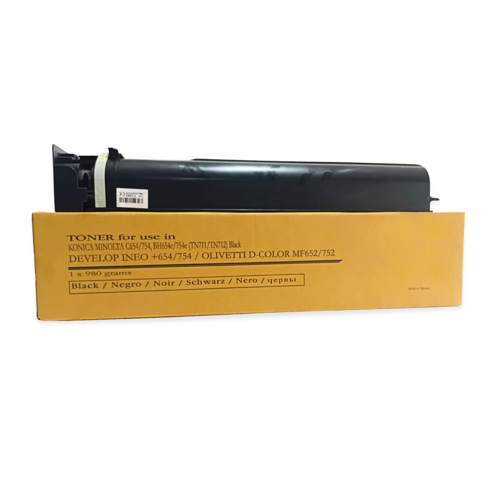 TONER COMPATIBLE BLACK BIZHUB C654