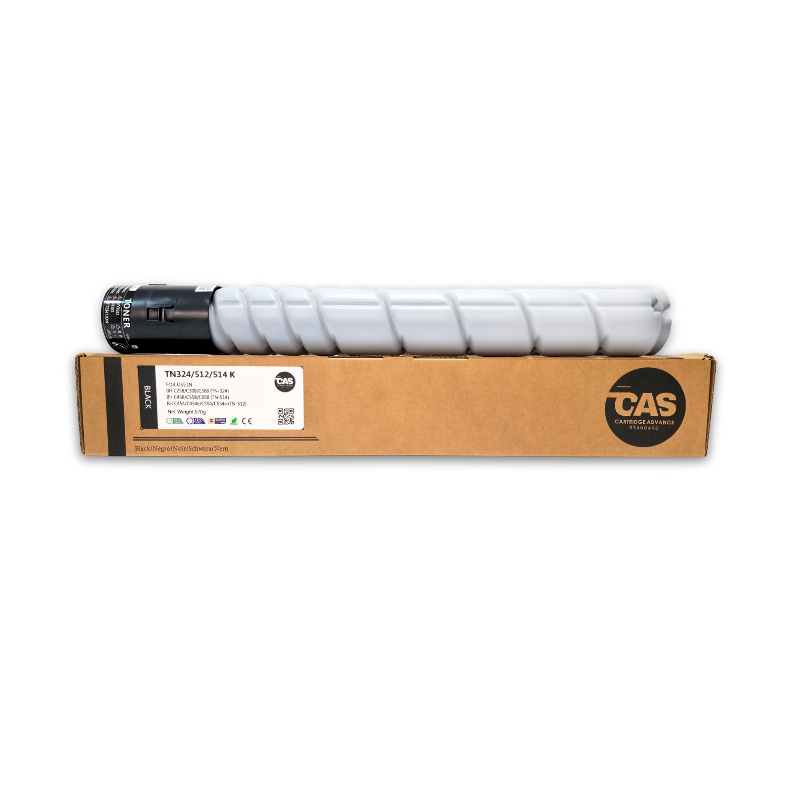 TONER COMPATIBLE BLACK & COLOR BH 224